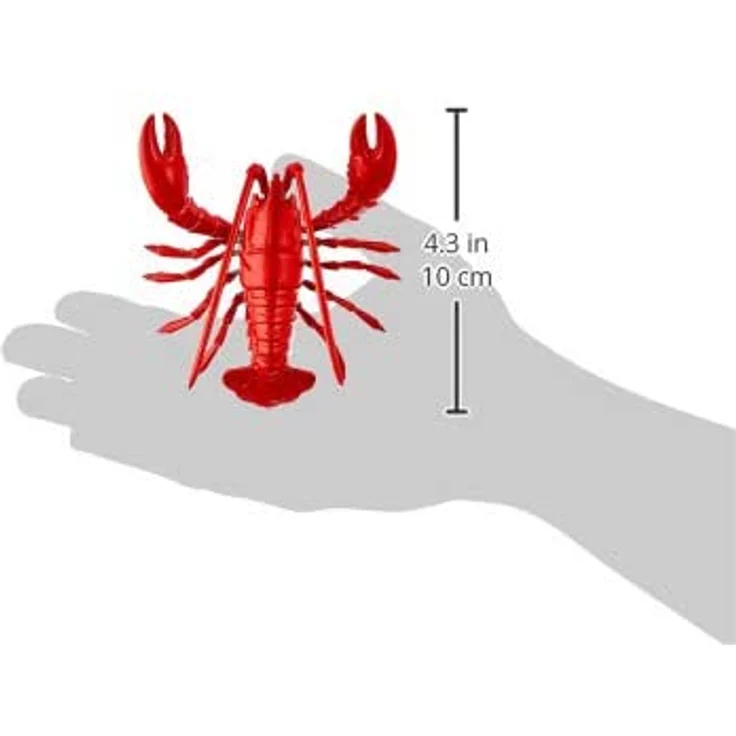 Moses Wackelmagnet Hummer | Deko Magnet für die Küche, Metall, Rot, 12.5 x 9 x 3.5 cm – Bild 4