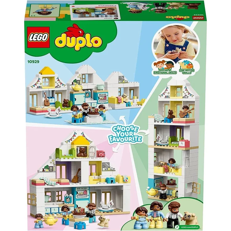 LEGO Duplo 10929 'Unser Wohnhaus', 129 Teile, ab 2 Jahren – Bild 8