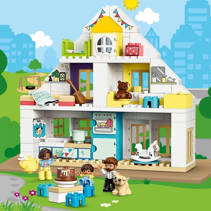 LEGO Duplo 10929 'Unser Wohnhaus', 129 Teile, ab 2 Jahren – Bild 7