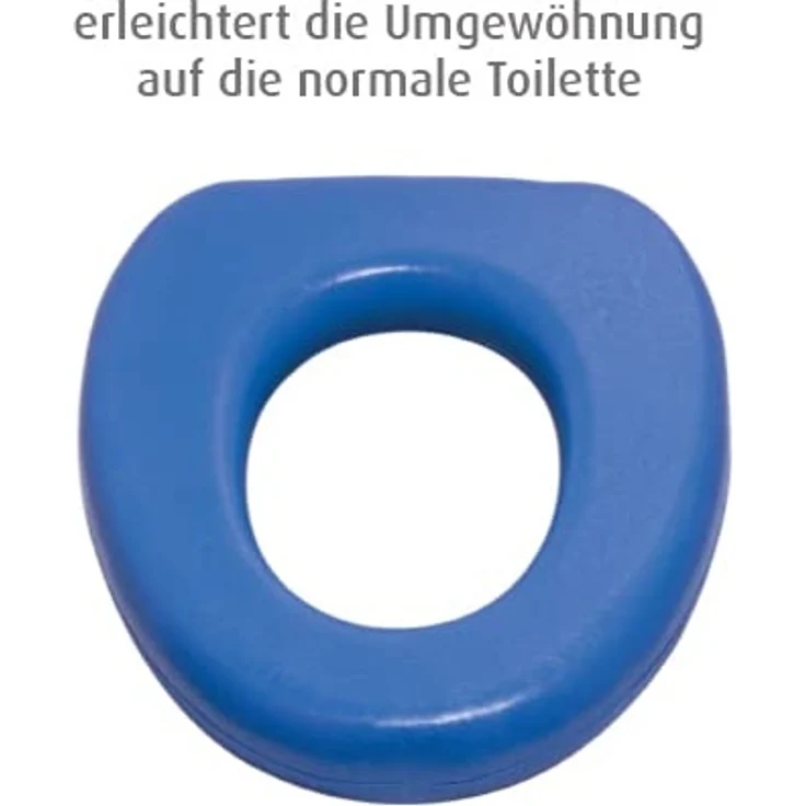 reer 4811.1 Soft-WC-Sitz-Einlage für Kinder, gepolstert, blau - Preisvergleich – Bild 3
