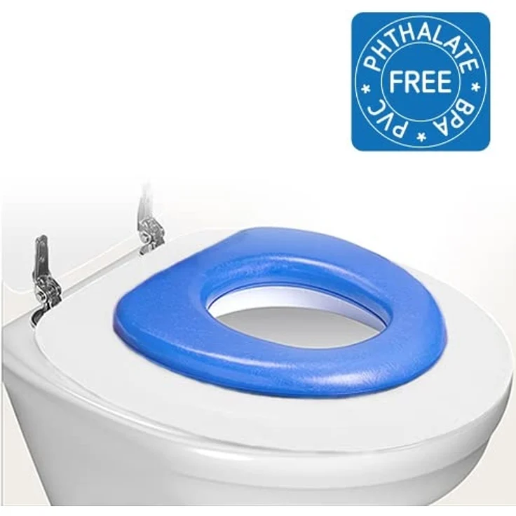 reer 4811.1 Soft-WC-Sitz-Einlage für Kinder, gepolstert, blau - Preisvergleich – Bild 4