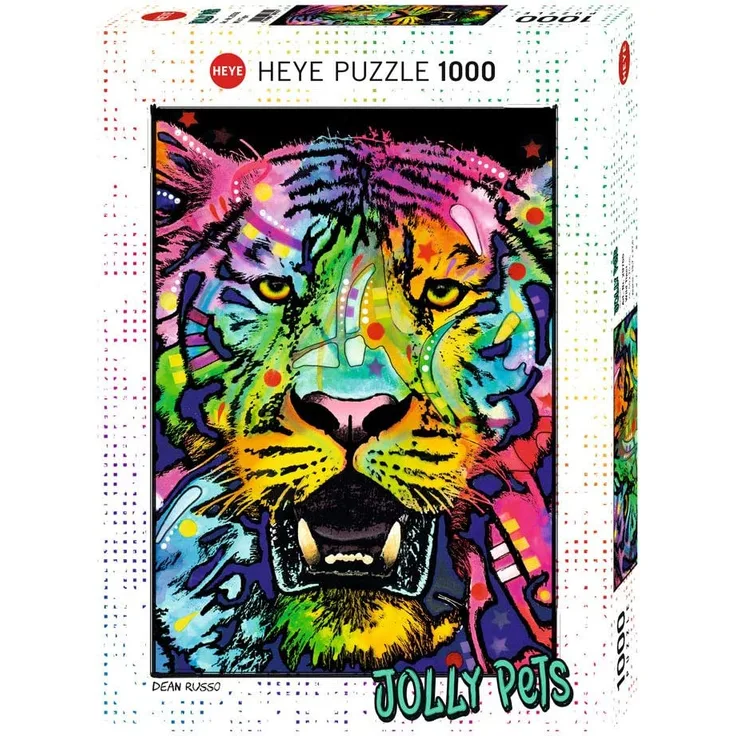 HEYE 29766 - Wild Tiger Standard, Dean Russo, 1000 Teile Puzzle