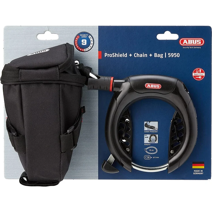 ABUS Pro Shield™ Plus 5950 NR black + 6KS/85 + ST5950 Set – Bild 1