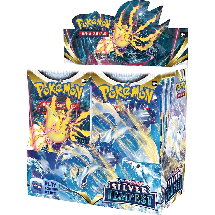 Pokemon Booster display (36 boosters) - Sword & Shield Silver Tempest – Bild 3
