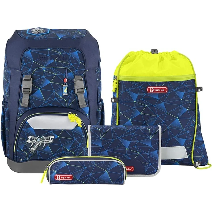 Step by Step Giant Schulrucksack-Set 5 tlg. Starship – Bild 1