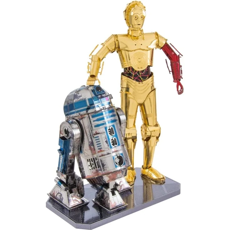 Metal Earth: STAR WARS Set C-3PO + R2D2 in Geschenkbox