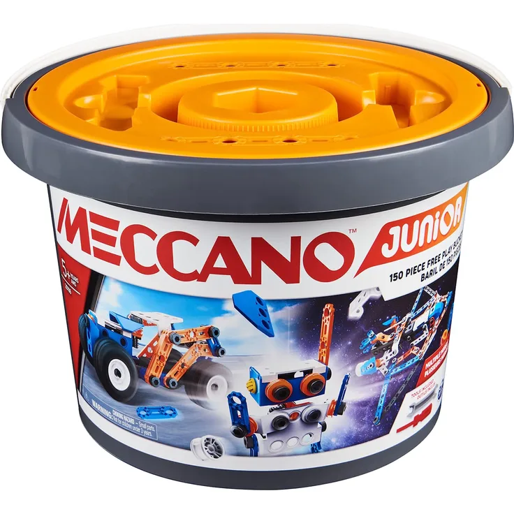 MECCANO building kit Bucket 150 parts 6055102