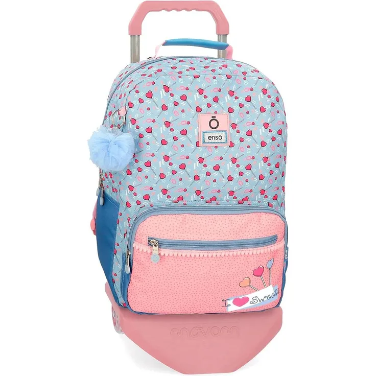 Enso Schulrucksack I Love Sweets - Motiv: Bunt, 42 cm - Farbe: bunt