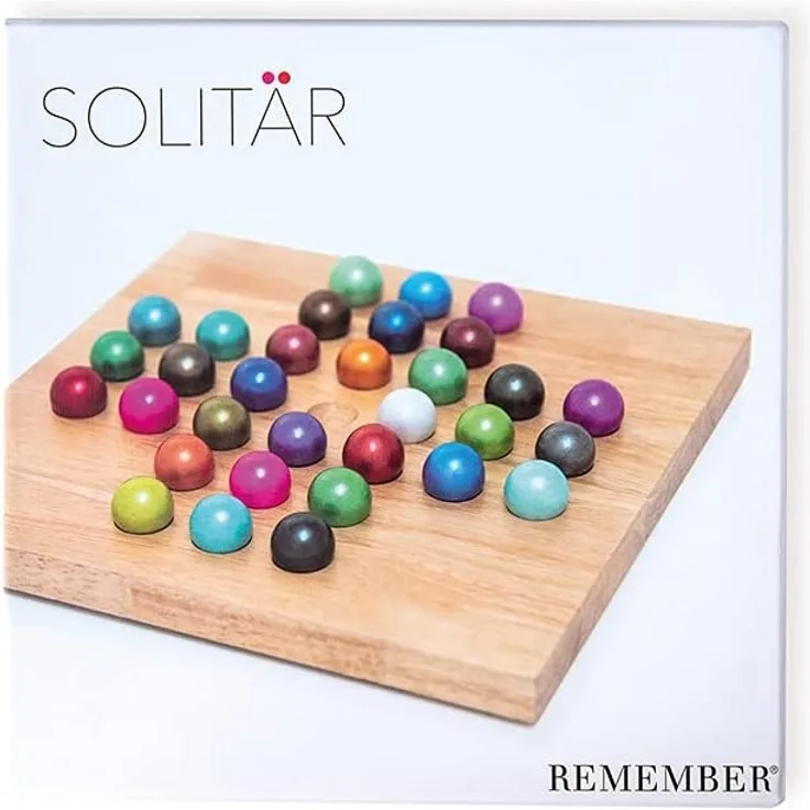 Solitär-Spiel, 28 x 28 cm, REMEMBER