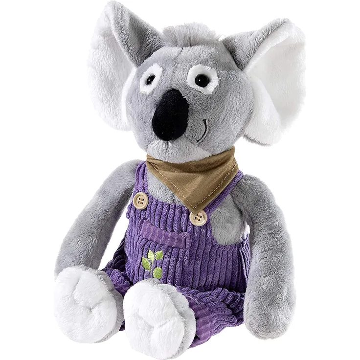 Heunec 335578 - Koala, Latzhosen Gang, Stofftier, Plüschtier, 35cm