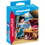 Playmobil 9087 - Piratin mit Schatztruhe