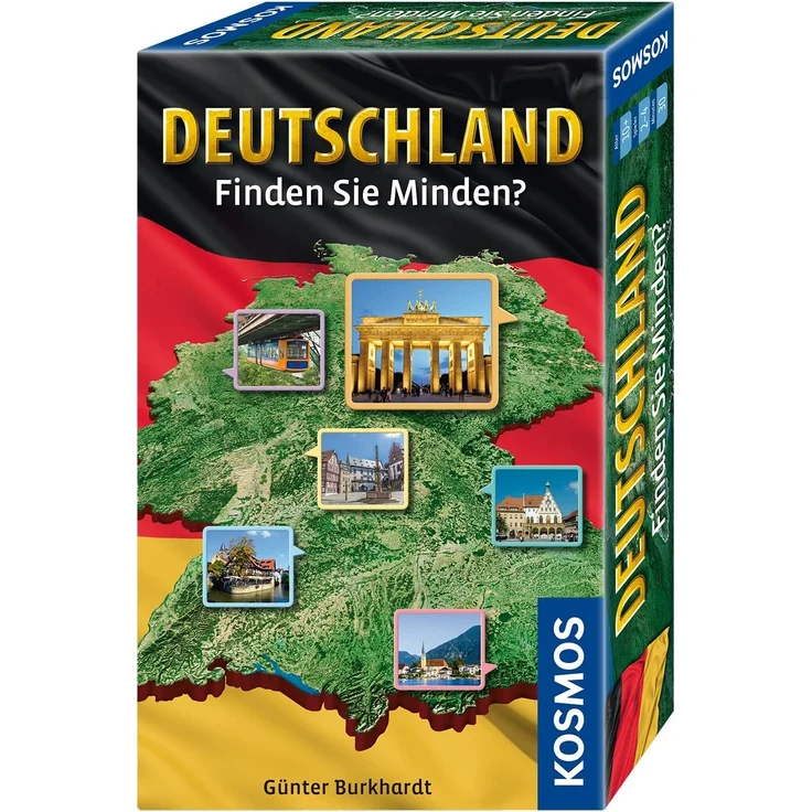 Kosmos Mitbringspiel Deutschland Finden Sie Minden? – Bild 1