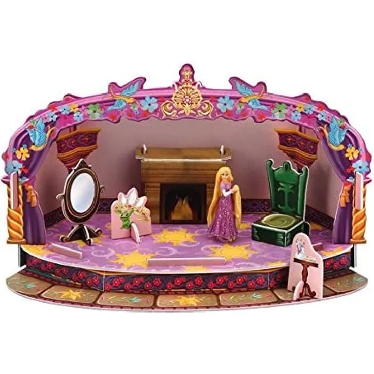 Bullyland 11902 - Walt Disney Rapunzel Magic Moments,Spielset, ca. 19,5 x 11,3 x 11 cm