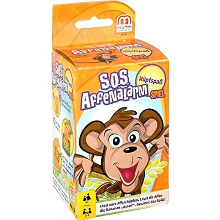 Mattel BMM39 - S.O.S Affenalarm Hüpfspaß Thekendisplay – Bild 3