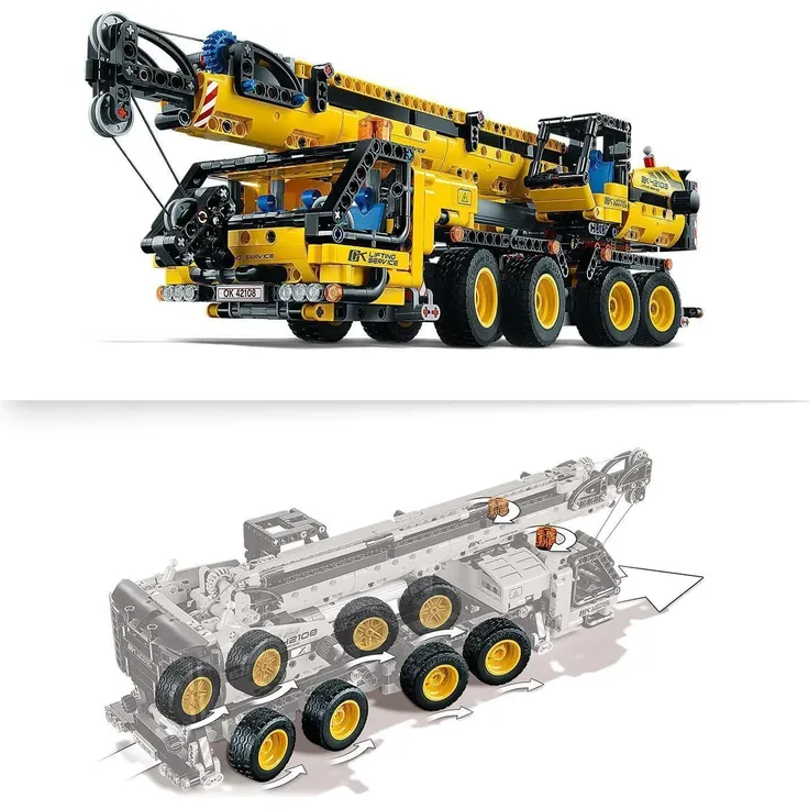 LEGO Technic 42108 'Kran-LKW', 1292 Teile, ab 10 Jahren – Bild 4