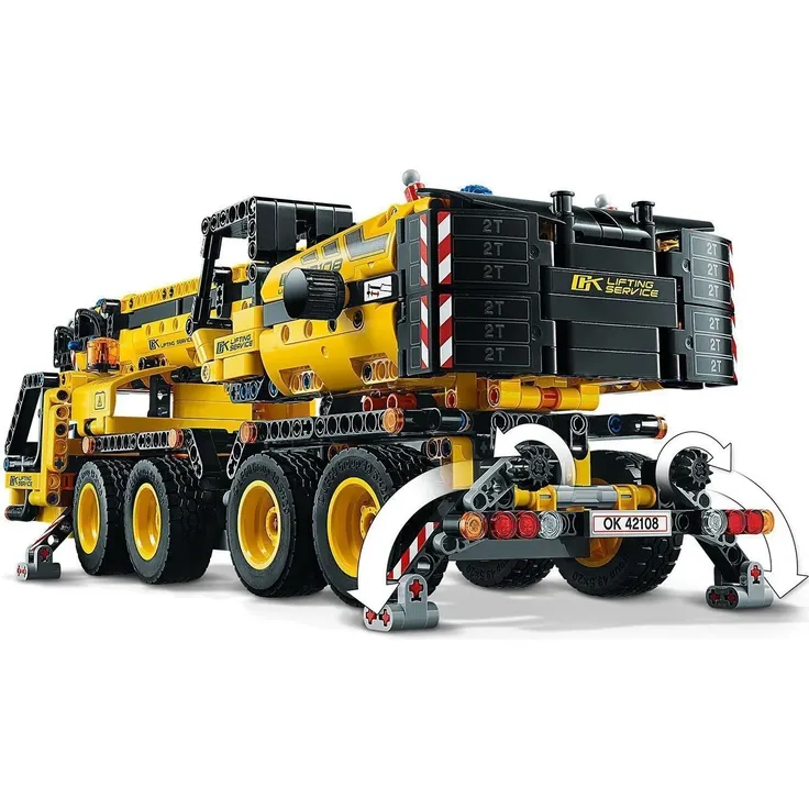 LEGO Technic 42108 'Kran-LKW', 1292 Teile, ab 10 Jahren – Bild 3