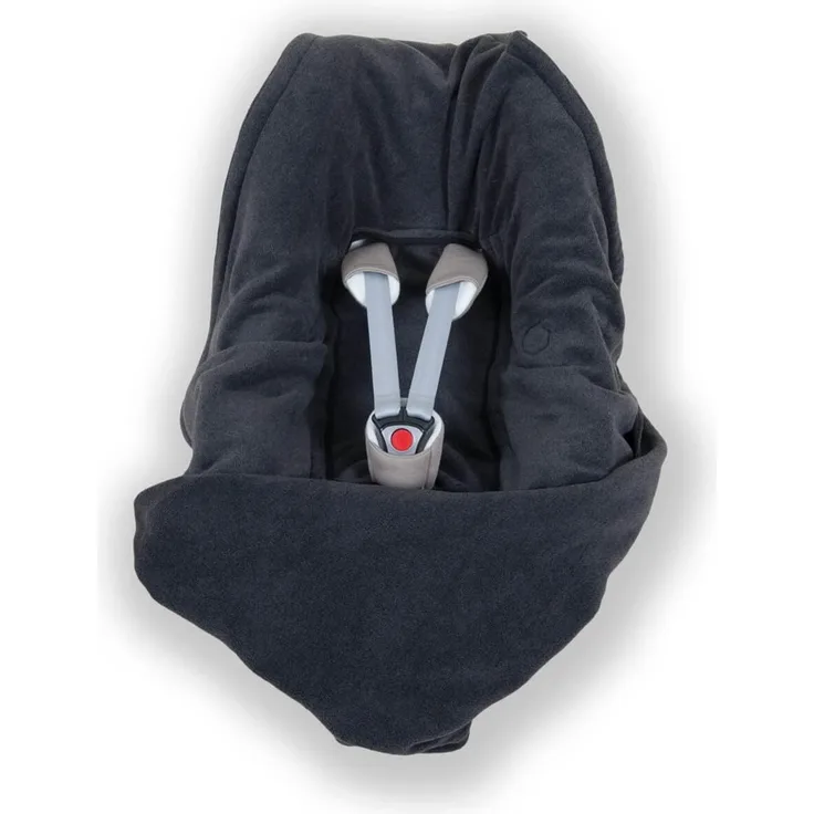 Fleece-Decke anthrazit