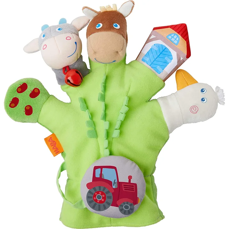 Haba 304933 - Spielhandschuh Bauernhof