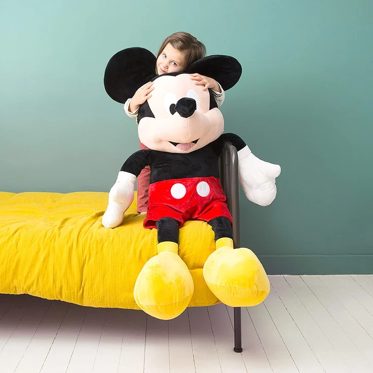 Mickey Mouse 120 cm Plüsch schwarz Spielzeug – Bild 6