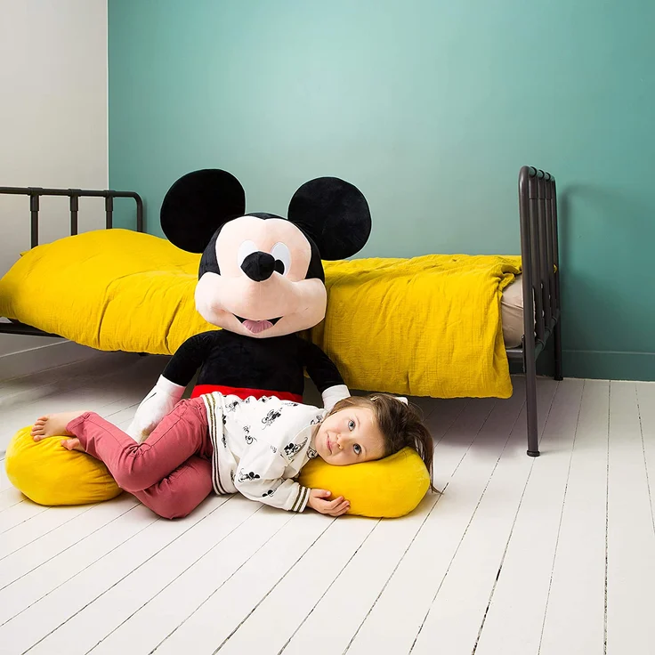 Mickey Mouse 120 cm Plüsch schwarz Spielzeug – Bild 5