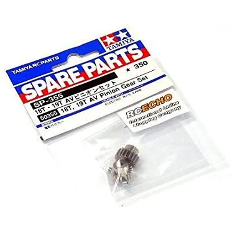 Tamiya AV Motorritzel-Set 18/19 Zähne 300050355