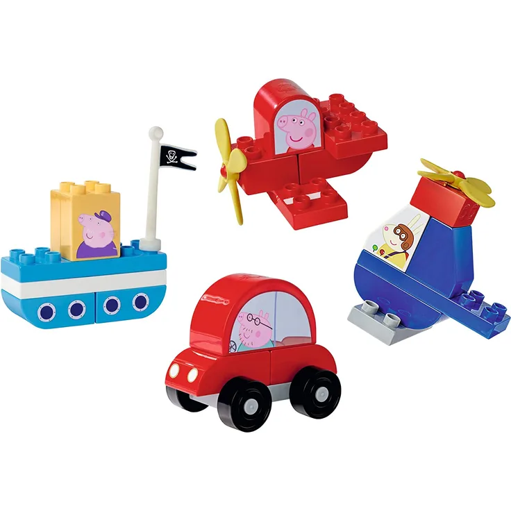 BIG 800057162 BIG-Bloxx PP Vehicles Set