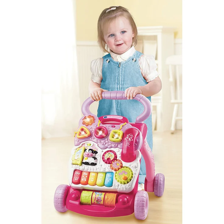 VTech 80-077086 Lauflernhilfe, EasyMail-Verpackung, rosa – Bild 4
