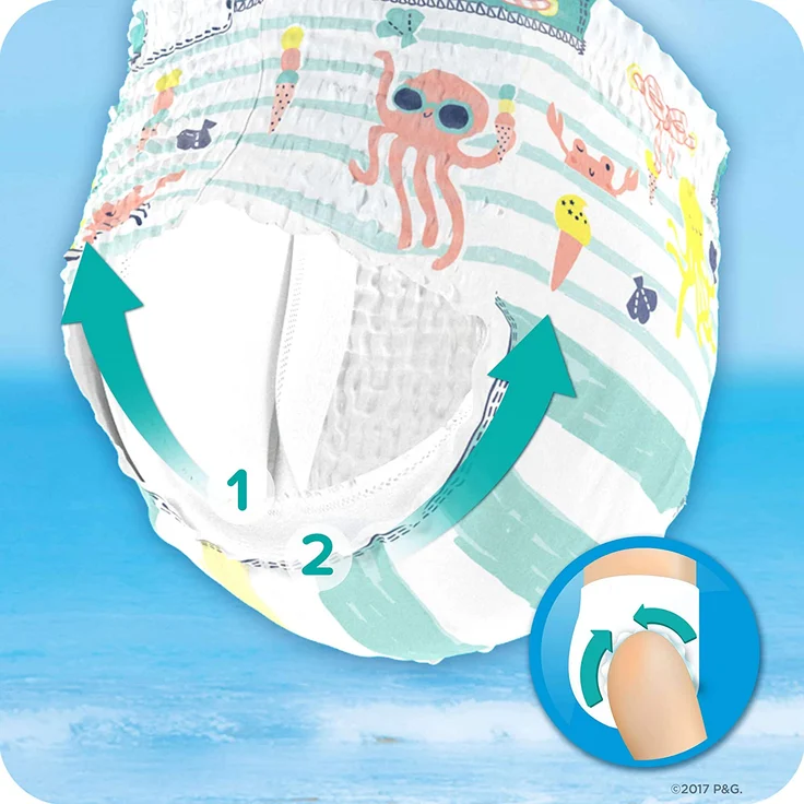 Pampers 81666974 - Splashers Badehose, Unisex – Bild 7