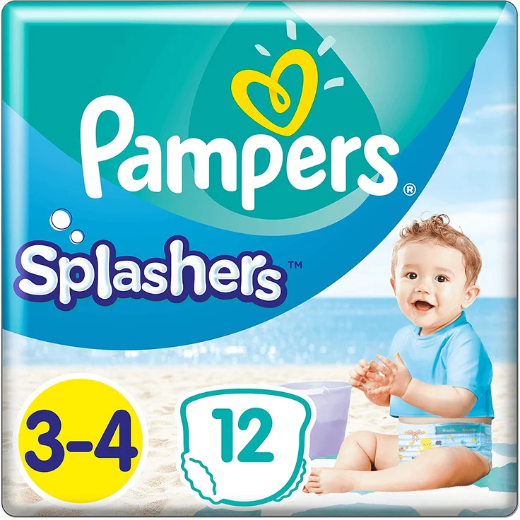 Pampers 81666974 - Splashers Badehose, Unisex – Bild 1