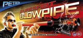 BestSaller 415 - Petron, Sureshot Blow Pipe, Kinder-Blasrohr mit 3 Darts Set