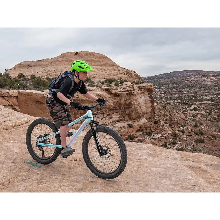 BIKESTAR Alu Kinder Jugend Mountainbike Vollgefedert, 21 Gang Shimano, 24 Zoll ab 9 - 10 Jahre | Fully MTB Scheibenbremse | Blau – Bild 5