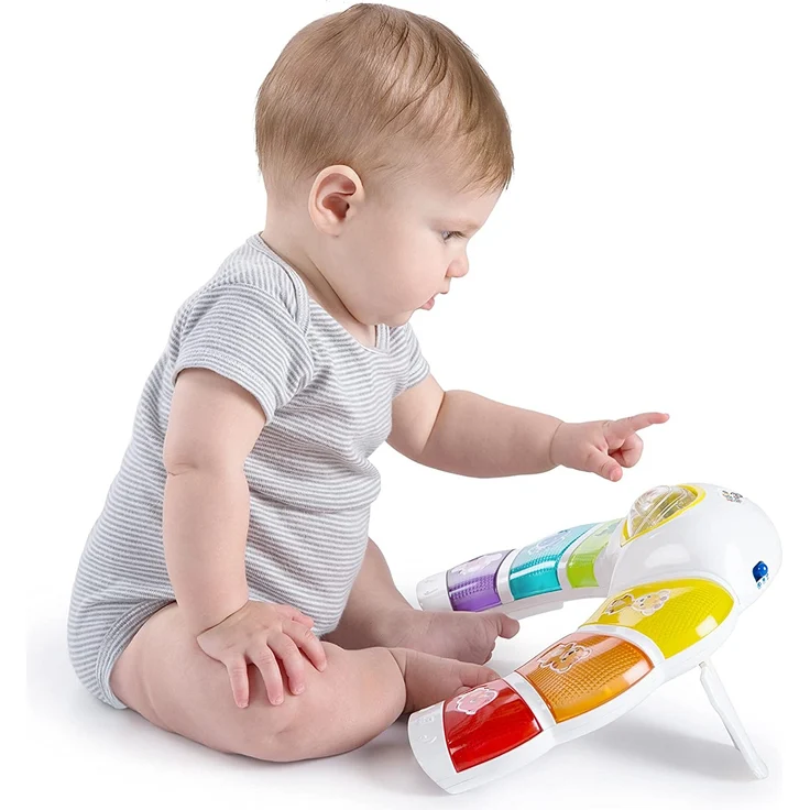 Baby Einstein, Spielzeugbügel mit Lichtern, Melodien und Tierlauten, spricht Englisch, Spanisch und Französisch – Bild 9