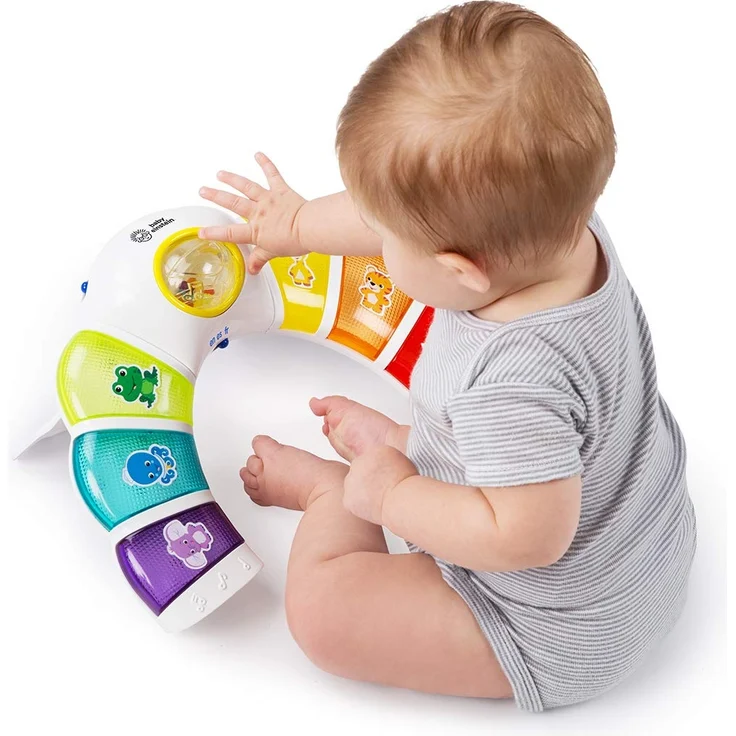 Baby Einstein, Spielzeugbügel mit Lichtern, Melodien und Tierlauten, spricht Englisch, Spanisch und Französisch – Bild 5