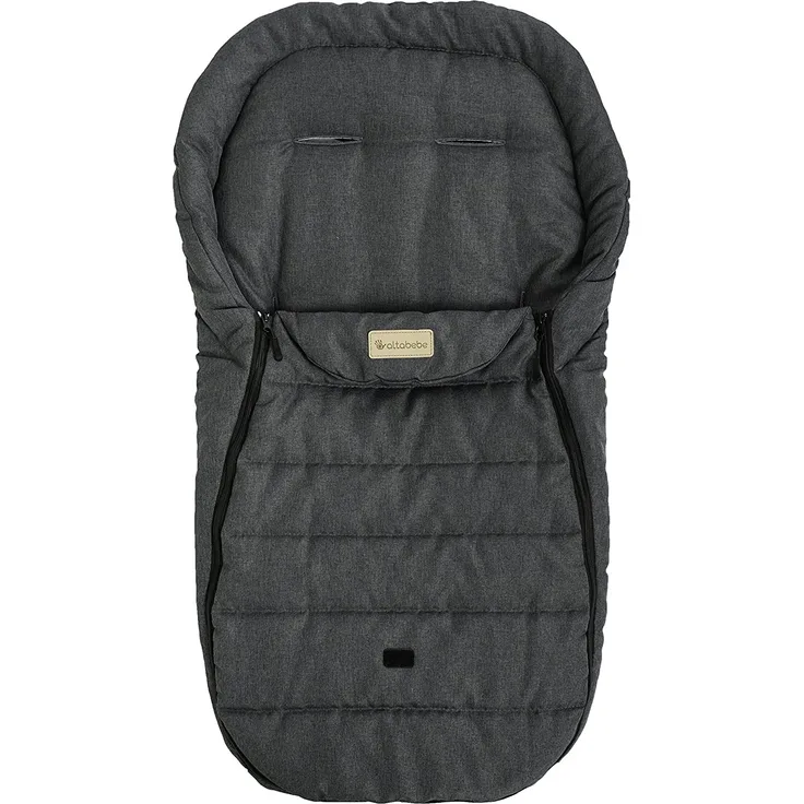 Altabebe AL2450L-30 Übergangsfußsack Lifeline für alle gängigen Kinderwagen Buggys und Jogger, dunkelgrau