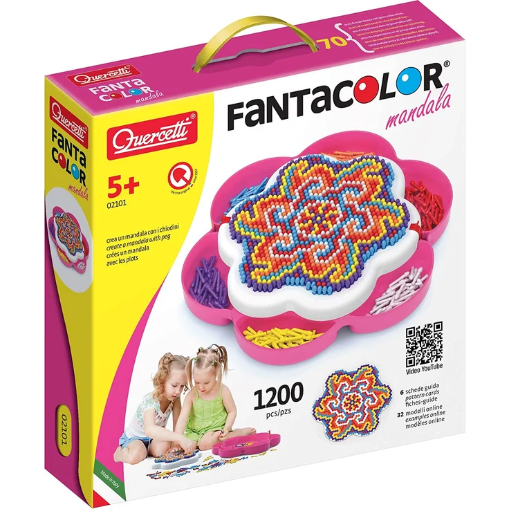 Quercetti - Fantacolor Mandala - Steckspiel – Bild 1