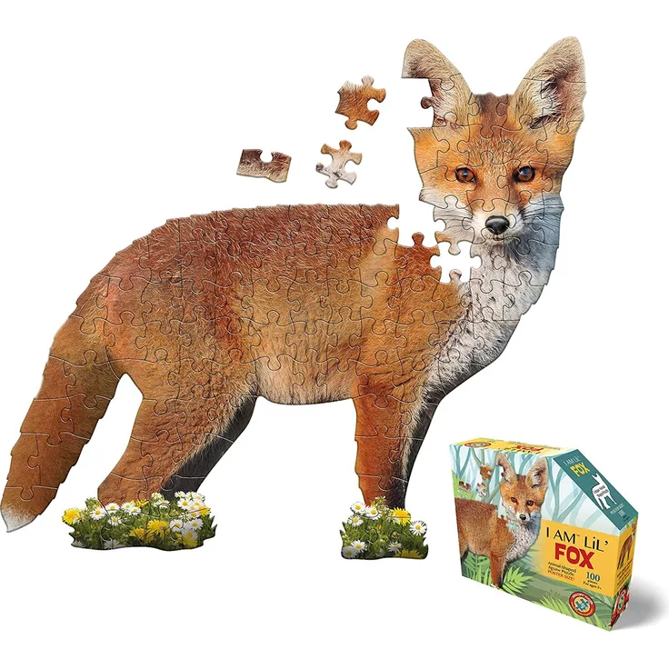 Konturpuzzle Jr. Fuchs 100 XL Teile