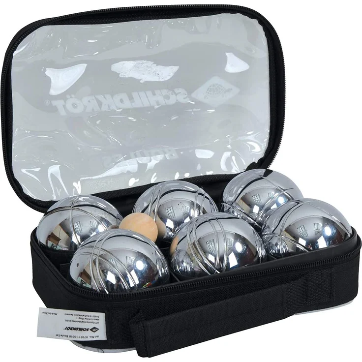 Boule / Boccia / Petanque Set Stahl – Bild 1