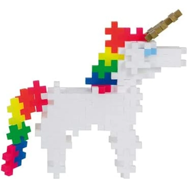 Plus-Plus 9603812 Mini Geniales Konstruktionsspielzeug, Learn to Build Super Pastel Bausteine-Set, 1200 Teile, bunt – Bild 15