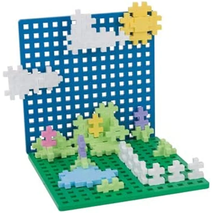 Plus-Plus 9603812 Mini Geniales Konstruktionsspielzeug, Learn to Build Super Pastel Bausteine-Set, 1200 Teile, bunt – Bild 18