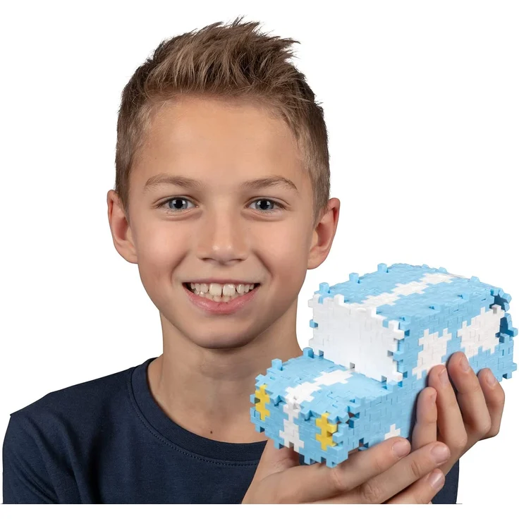 Plus-Plus 9603812 Mini Geniales Konstruktionsspielzeug, Learn to Build Super Pastel Bausteine-Set, 1200 Teile, bunt – Bild 7