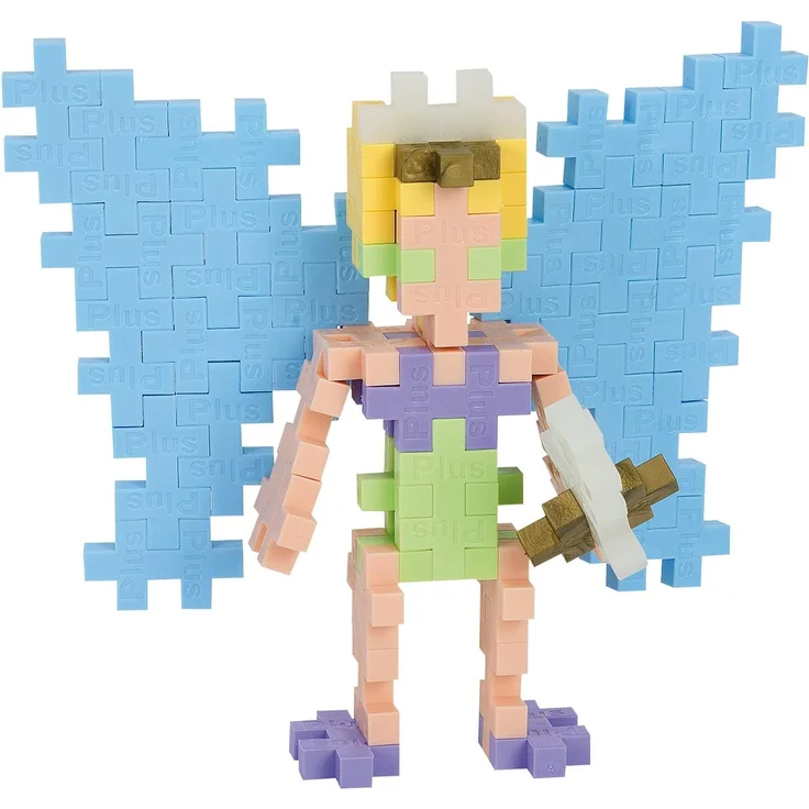 Plus-Plus 9603812 Mini Geniales Konstruktionsspielzeug, Learn to Build Super Pastel Bausteine-Set, 1200 Teile, bunt – Bild 5