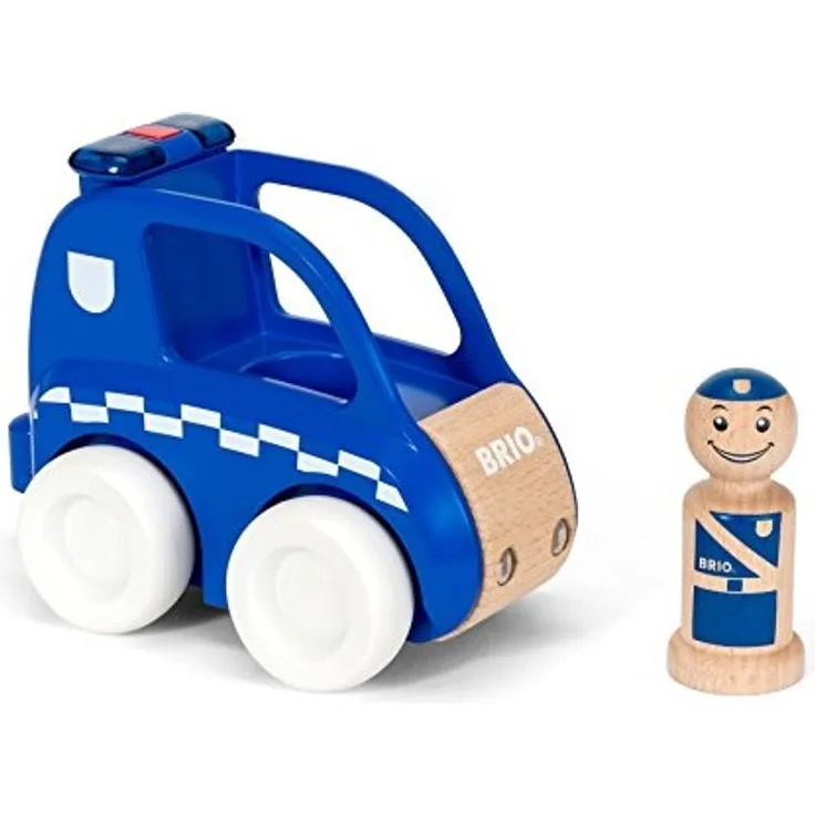 BRIO 30377 - My Home Town Polizei-Flitzer mit Licht & Sound