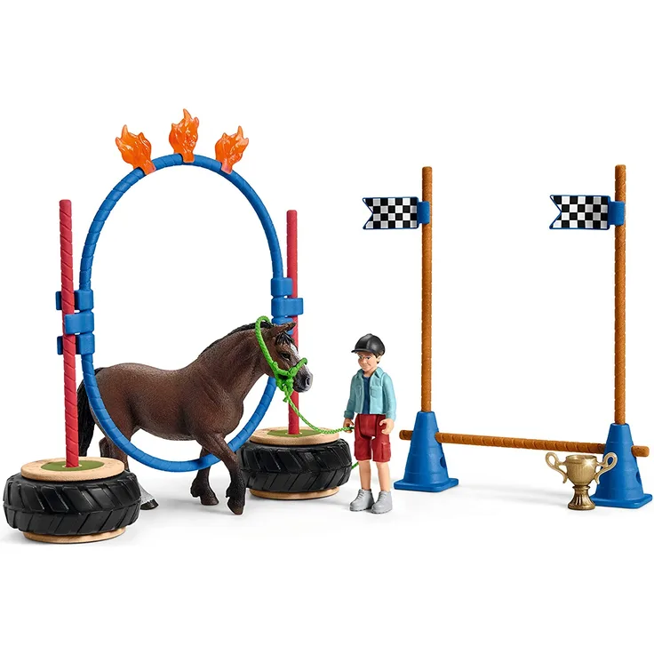 Schleich - Farm World - Pony Agility Rennen