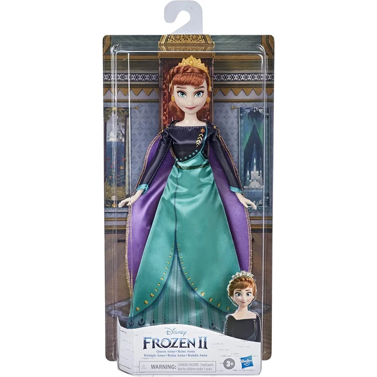 anna Frozen II junior 25 cm grün/lila Teenagerpuppe – Bild 7
