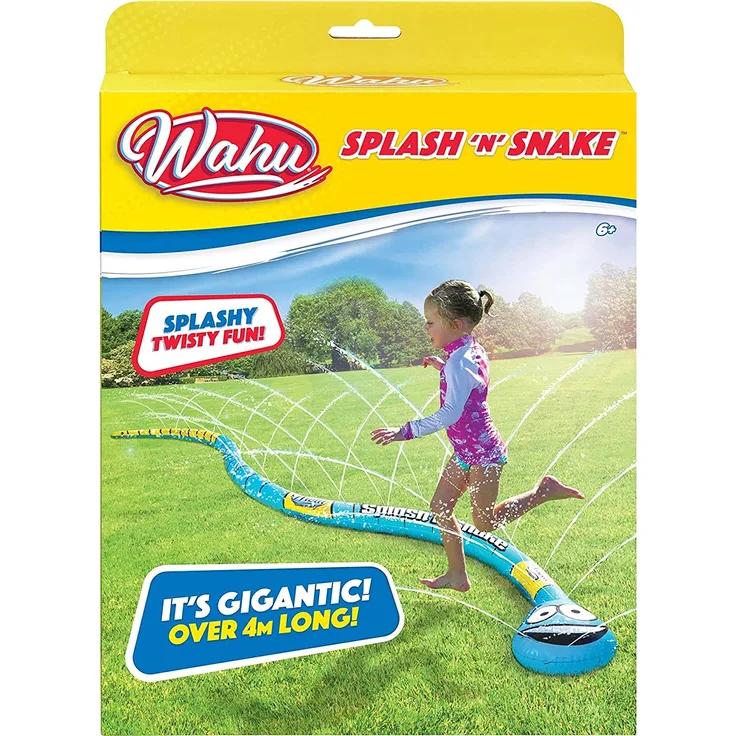 Wassersprühgerät Splash 'N' Snake Junior 4 Meter Blau
