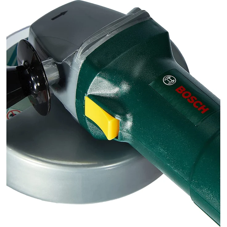 Theo Klein 8426 Bosch Winkelschleifer I Batteriebetriebene Licht- und Soundeffekte I Rotierende Scheibe I Maße: 25 cm x 8 cm x 17 cm I Spielzeug für Kinder ab 3 Jahren – Bild 4