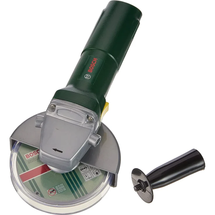 Theo Klein 8426 Bosch Winkelschleifer I Batteriebetriebene Licht- und Soundeffekte I Rotierende Scheibe I Maße: 25 cm x 8 cm x 17 cm I Spielzeug für Kinder ab 3 Jahren – Bild 3
