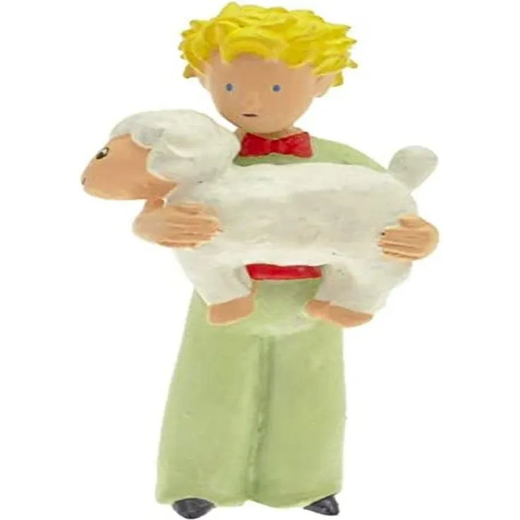 Der kleine Prinz: Figur Kleine Prinz mit Schaf Figur