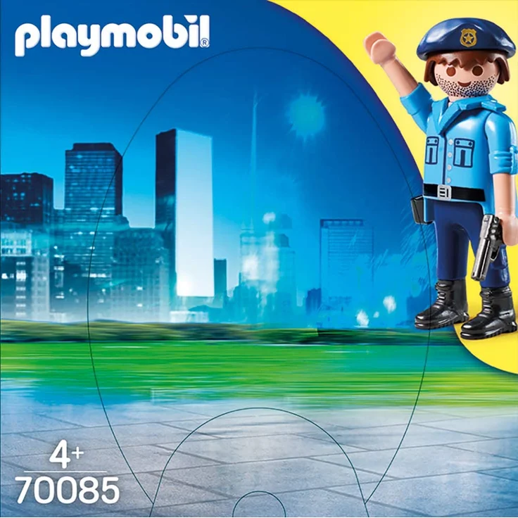 PLAYMOBIL 70085 Ostereier Polizist mit Spürhund, bunt – Bild 3