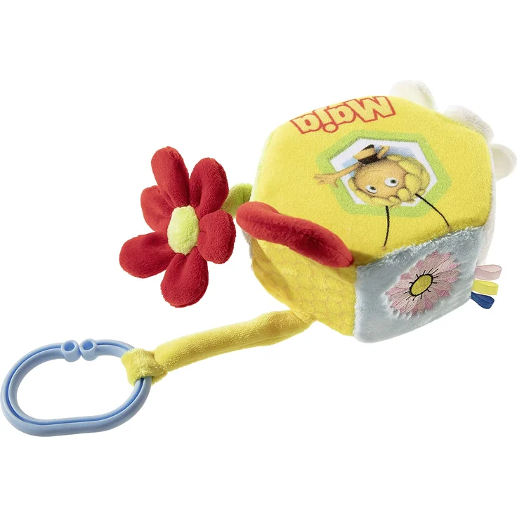 Heunec 606173 - Biene Maja Baby, Rassel, Spielwabe, 11cm – Bild 4